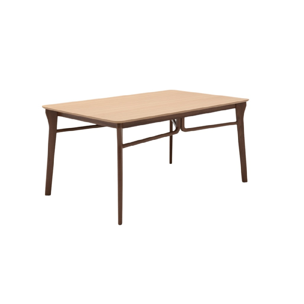 Modern Wooden Dining Table with Sleek Design and Sturdy Legs